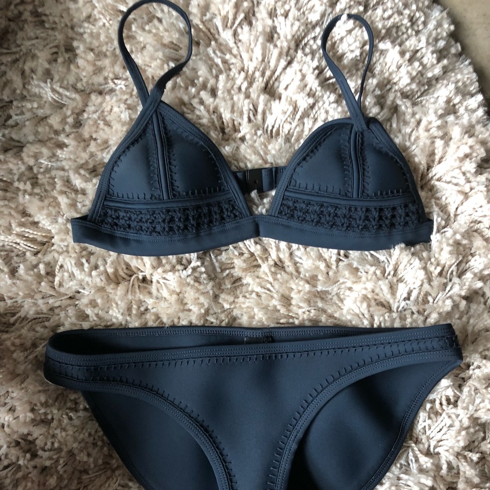 Like NEW Triangl suit- Small top , Medium Bottom